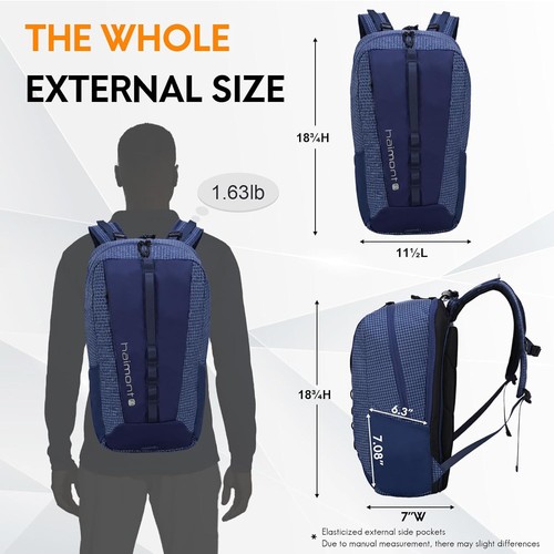 Haimont leichter Reiserucksack 20L, Handgepäckrucksack NEU - Bild 13 von 13
