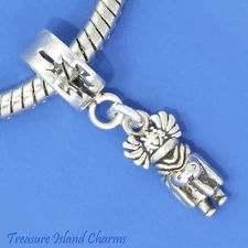 Native American Crow Mother Kachina 925 Sterling Silver European Bead Charm