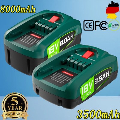 Für Bosch 18V 8Ah Li-Ion Akku Gardena P4A GLORIA Gardena PBA PSB PSR 18v-system
