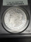 1881-S Morgan Silver Dollar PCGS MS63