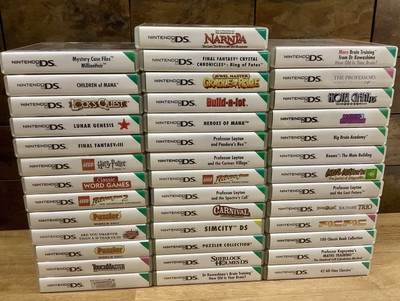 40 x   Nintendo DS nur Hülle & Anleitung   OHNE SPIELE / Restposten /