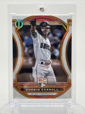 2023 Topps Tribute - Rookies Corbin Carroll #97 Orange /25 (RC)
