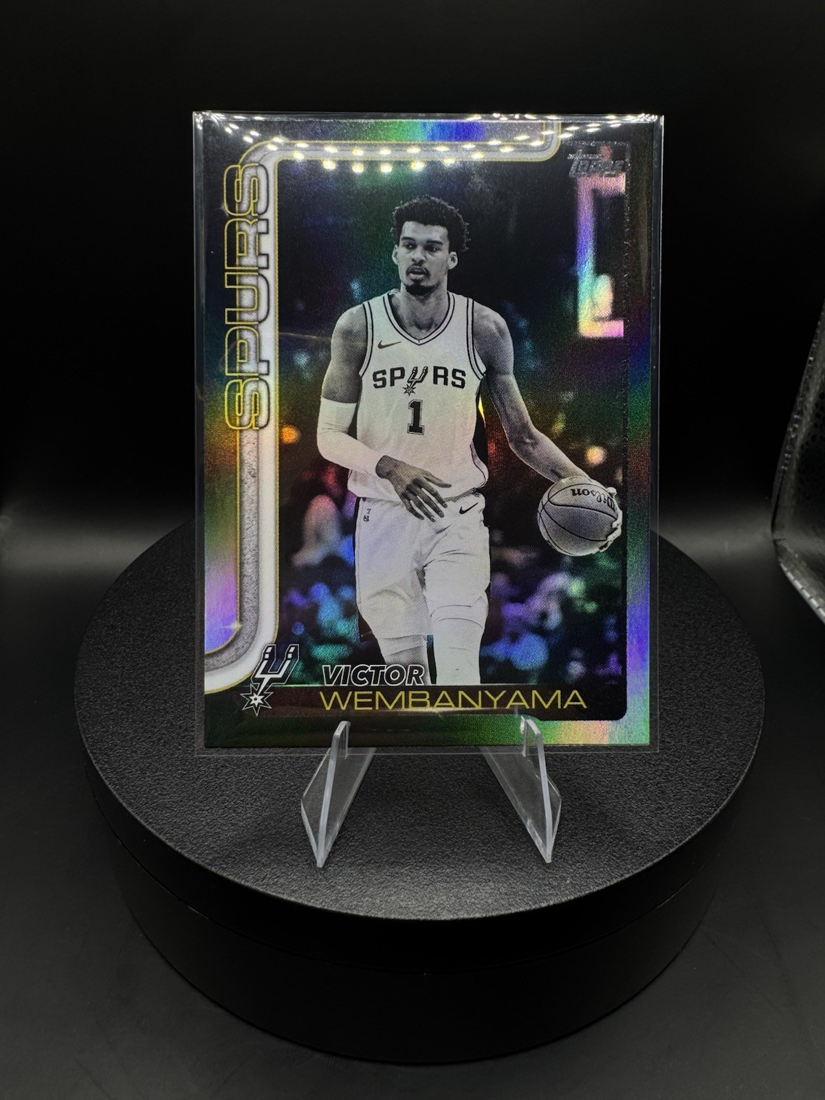 2025-26 Topps Basketball - Victor Wembanyama #195 Blackout