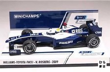 1/43 Williams FW31 N. Rosberg 2009 Diecast Detailed Model Car