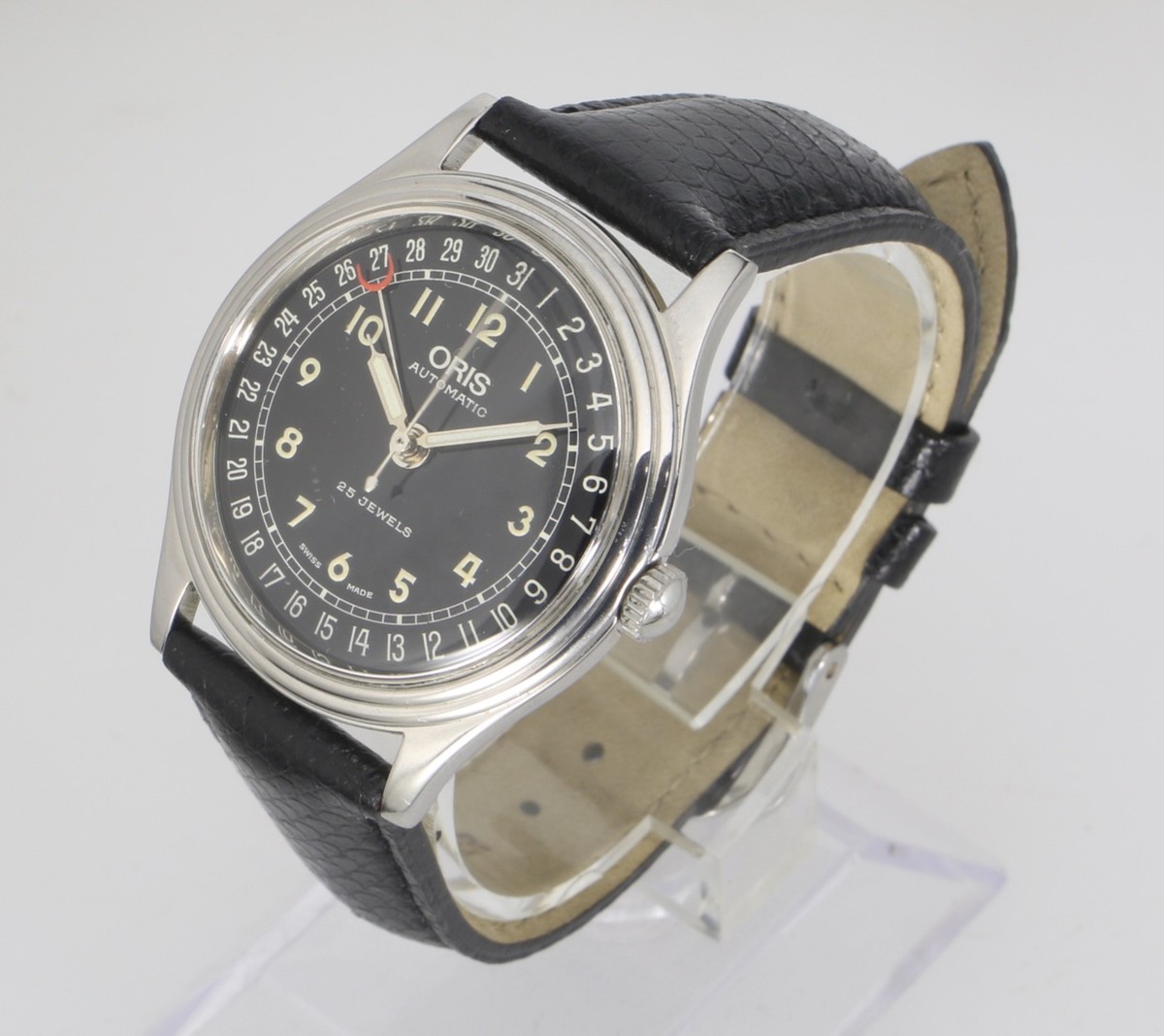 ORIS 34mm Pointer Date 7470 Black Dial Date Automatic Men's Swiss