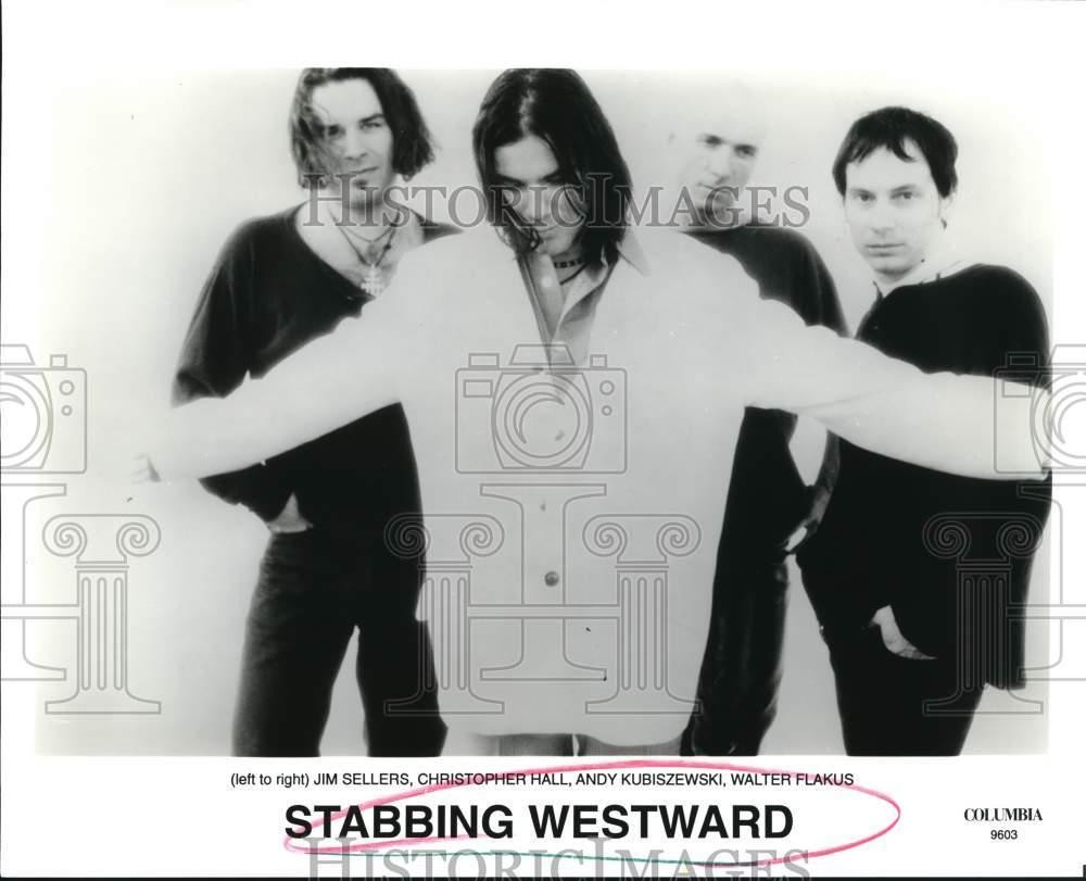Press Photo Members of the group Stabbing Westward - nop89294