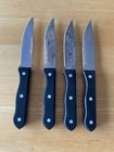 Vintage heavy duty 5” steak knives stainless steel -Set of 4 — photo 1