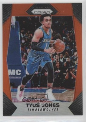 2017-18 Panini Prizm Orange Prizm 42/49 Tyus Jones #89 04cw