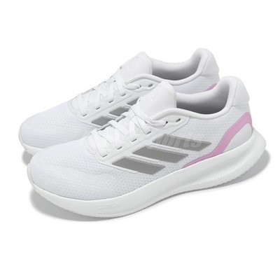 adidas Runfalcon 5 Wide W Footwear White Grey Pink Women Road Running JH6015