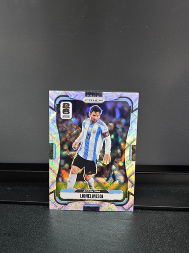 2026 Panini Prizm World Cup - Lionel Messi #10-Celestial Lattice prizm