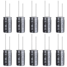 1000uF 50V 13x25mm Electrolytic Capacitor 1000 UF MFD 50 Volt 0.51x0.98in Alumin