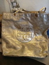 Tory Burch Silver Metallic Women's Bag