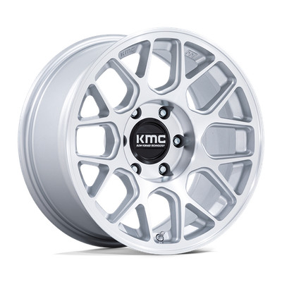 KMC Wheels KM730SD17856325 KM730 HATCHET 17x8.5 6x135 25mm Silver/Machined