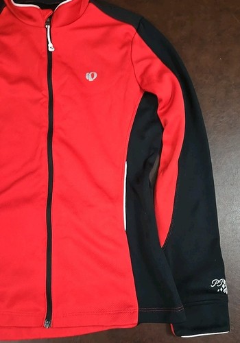 PEARL IZUMI 2011 Fahrradjacke Damen rot und schwarz Reißverschluss/Reißverschlusstasche-Rücken-Lrg - Bild 2 von 20