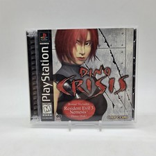 Dino Crisis 1 + Resident Evil 3 Demo Playstation 1 PS1 CIB Complete W/ Registr