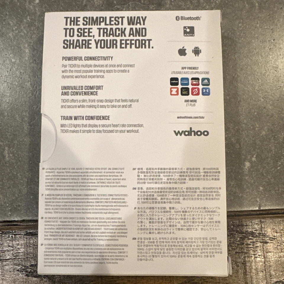 Monitor de frecuencia cardíaca Wahoo TICKR x:07215002988 Foto 2 de 4