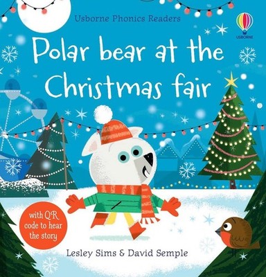 Polar Bear at the Christmas Fair - Lesley Sims - Good - See condition notes