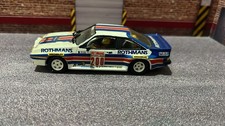 Opel Manta gt rally artisan hand made rothmans rally 1/43 RARE with driver.
