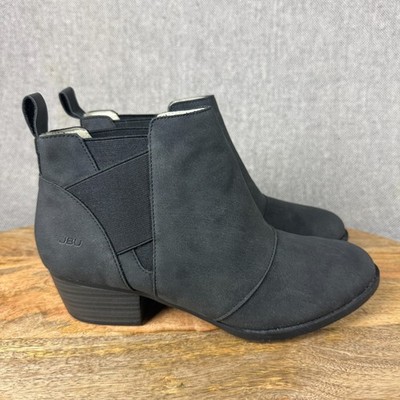 JBU Jambu Emery Weather Ready Boots Womens 8 M Gray Comfort Ankle Bootie Shoe
