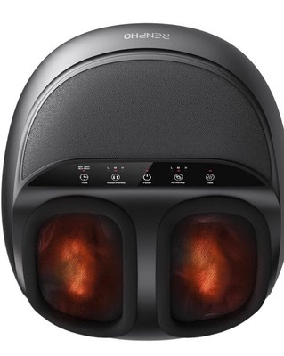 RENPHO Foot Massager Machine with Heat Shiatsu Deep Kneading for Tired Muscles