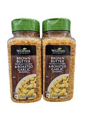 McCormick Brown Butter & Roasted Garlic Seasoning 11.75 Ounce (2 PACK)