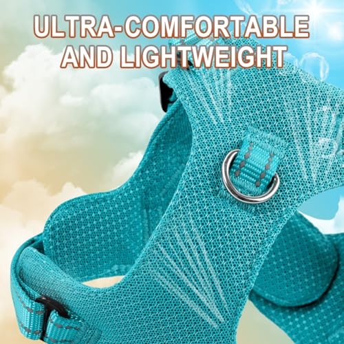 Dog Harness Step in Dog Vest Harness, Reflective Adjustable Puppy No Pull - Picture 4 of 7