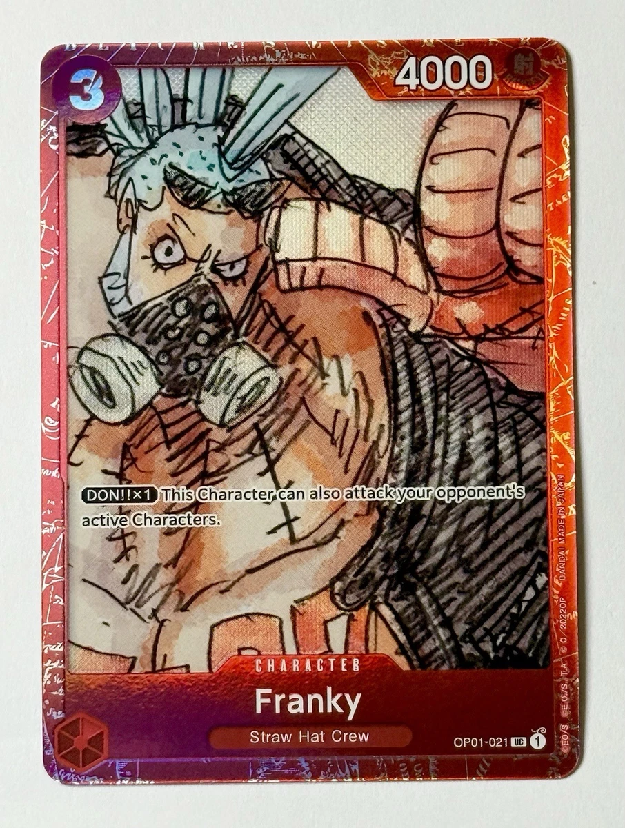 Franky OP01-021 One Piece Promotion Cards for sale | eBay