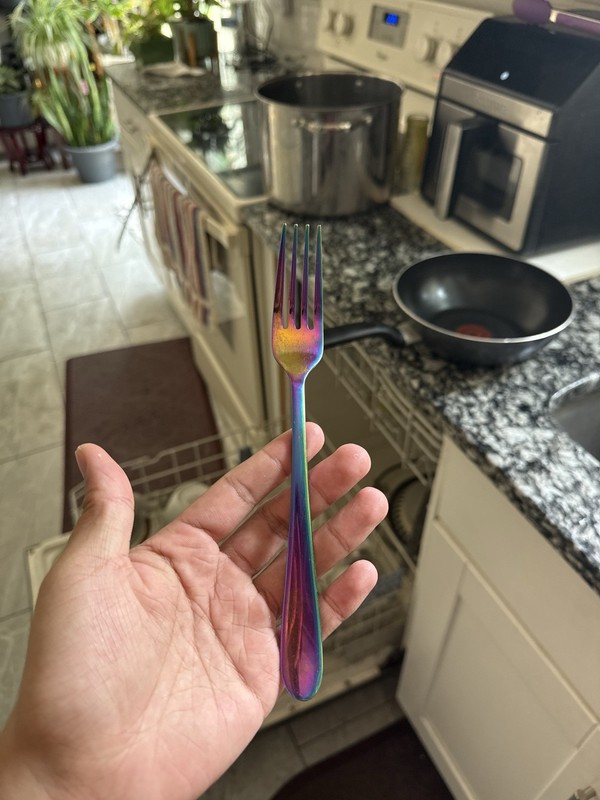 Super Rare Rainbow Fork