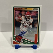 2025 Score Signatures #182 Rashee Rice AUTO CHIEFS