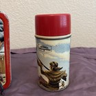 1965 Daniel Boone Lunch Box W/Thermos Fess Parker TV Show  — photo 5