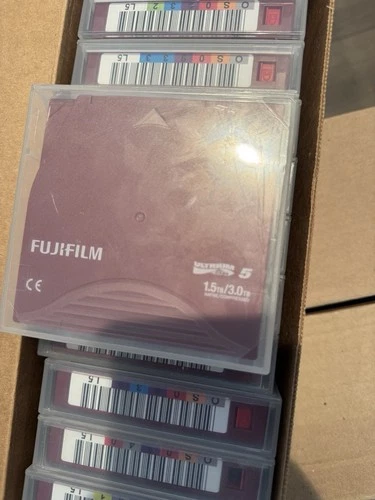 Lot 20 FUJIFILM BARIUM FERRITE LTO-5 Ultrium 3TB RW DataTape BackUp Cartridge