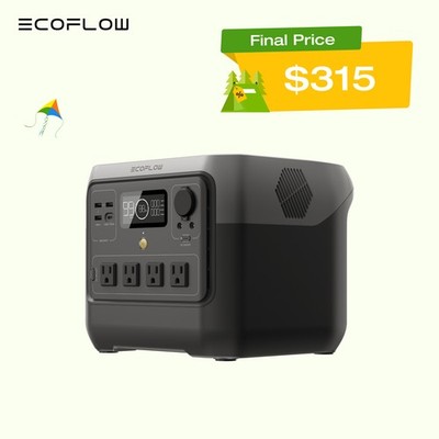 EcoFlow New RIVER 2 Pro Portable Power Station 768Wh LFP Generator for Outdoors