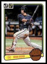 2017 Donruss '83 Retro Variations Magenta Back #RV21 Brian Dozier - BB