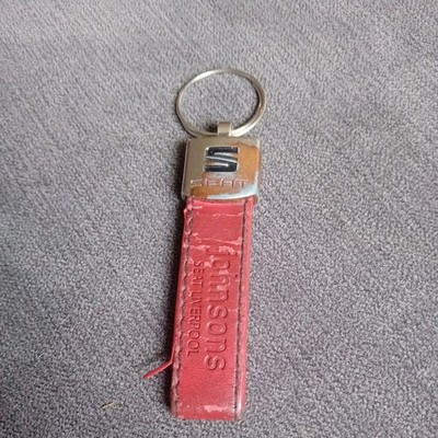 Seat Johnsons Liverpool leather Keyring