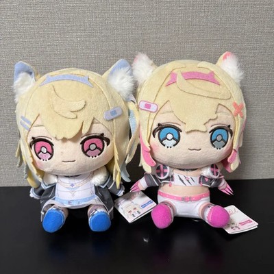 Hololive friends with u Fuwawa Mococo Fuwamoco Plush Doll Set of 2 