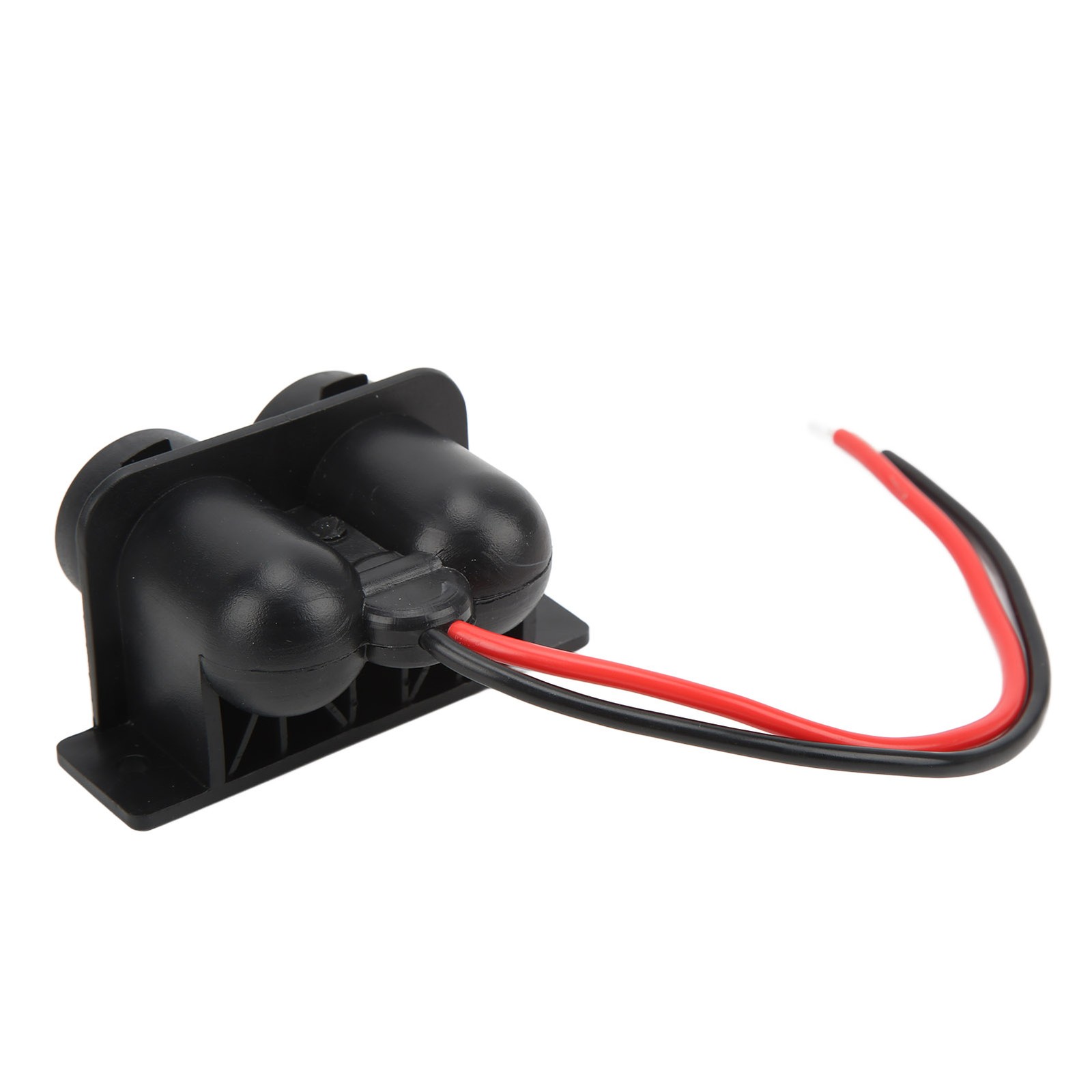 Dual Hole Cigarette Lighter Socket With 20cm Cable 12V 120W 10A Output For Car