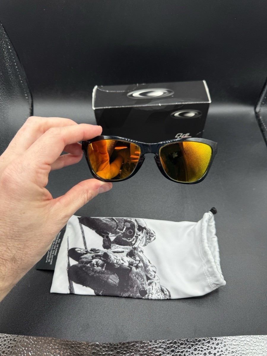 Oakley Jupiter MotoGP Crystal Black/Fire Iridium Lenses 24-198 | eBay