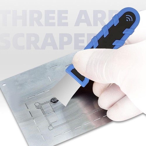For KGX3JK Phone Motherboard Repair Scraper Hand Tool Set with 3 Heads - Zdjęcie 2 z 12