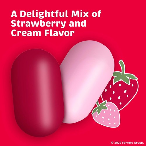 Tic Tac Strawberry & Cream Flavored Mints, Bulk 8 Pack, 3.4 Ounce (Pack of 8) - Picture 2 of 5
