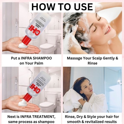 CHI Infra Shampoo & Treatment Set 6 oz - Picture 6 of 8