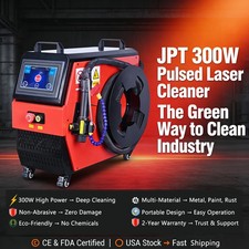 JPT 300W Pulsed Laser Cleaning Machine Laser Rust Remover For Metal Wood Stone