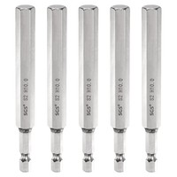 "5X Flach-Sechskantbits H10 1/4\" FüR Schraubendreher 10Cm Magnetisch"