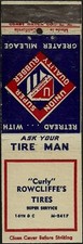 Coast Match Co. 1930s Retread Tire Dealer In San Diego Ca California