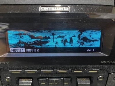 Pioneer Carrozzeria FH-P717MD 2DIN Car Audio OLED DSP EQ Tested CD