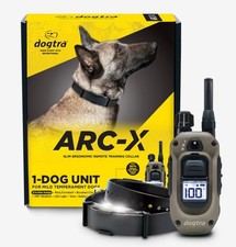 Dogtra ARC-X Ergonomic Dog Remote Training Collar 3/4 Mi, Boost  XPP Vibration