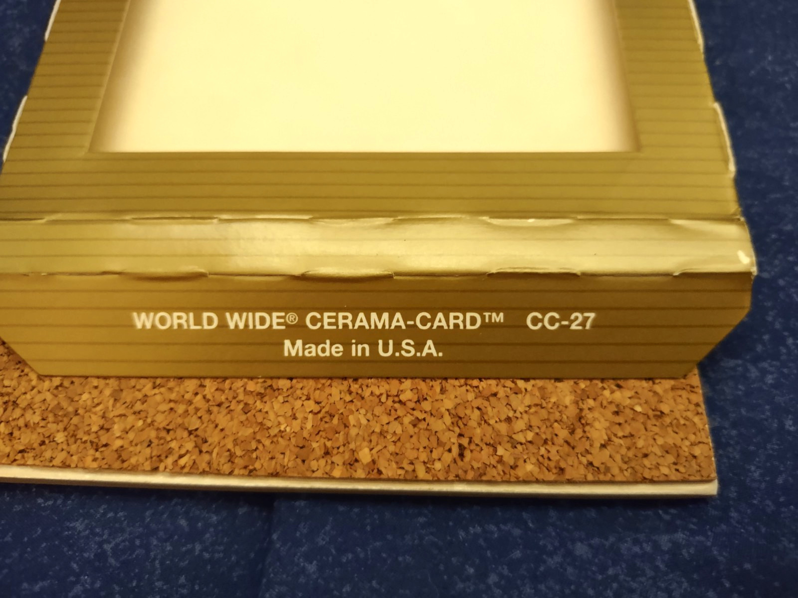 Madonna "Music" Album Art WB Promotional Ceramic Coaster Tile W/ Cork Back - New