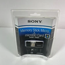 Sony Media M2 Memory Stick Micro & microSD Card Reader / Writer USB (MRWFC1/B1C)
