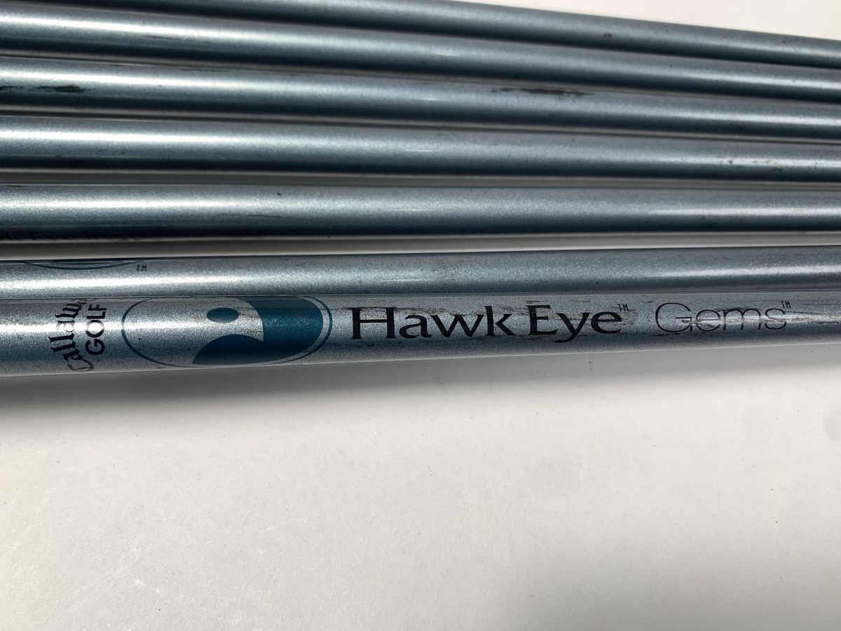 CALLAWAY HAWK EYE Tungsten Injected Titanium 3 Iron Regular Flex Graphite 40.5