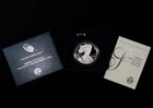2021-W Proof $1 Type 1 American Silver Eagle Box, OGP & COA