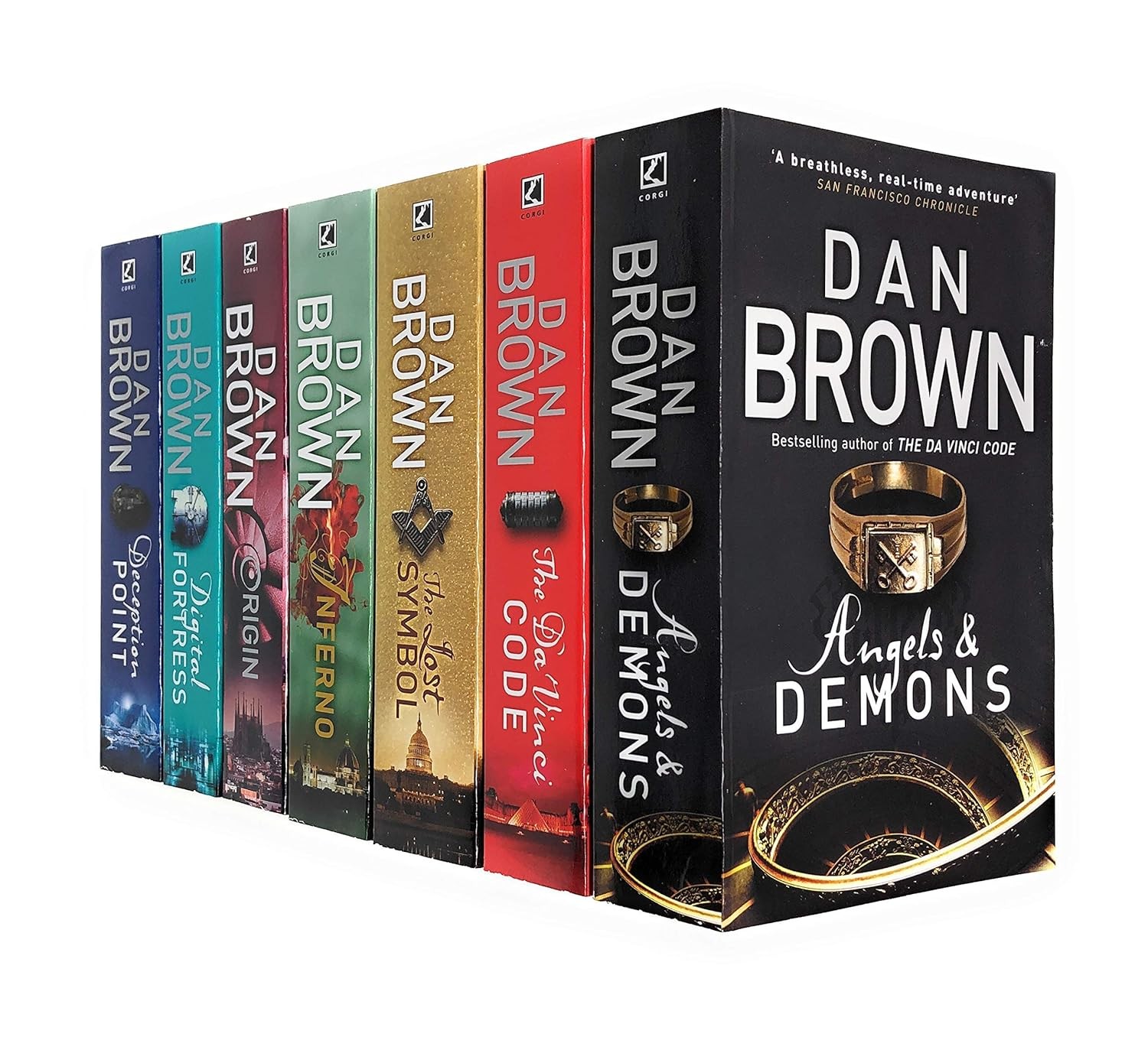 Robert Langdon Series Collection 7 Books Set By Dan Brown (Angels And Demons, T - Image 7